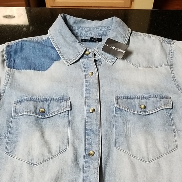 Lane Bryant Jean Shirt - Picture 10 of 11